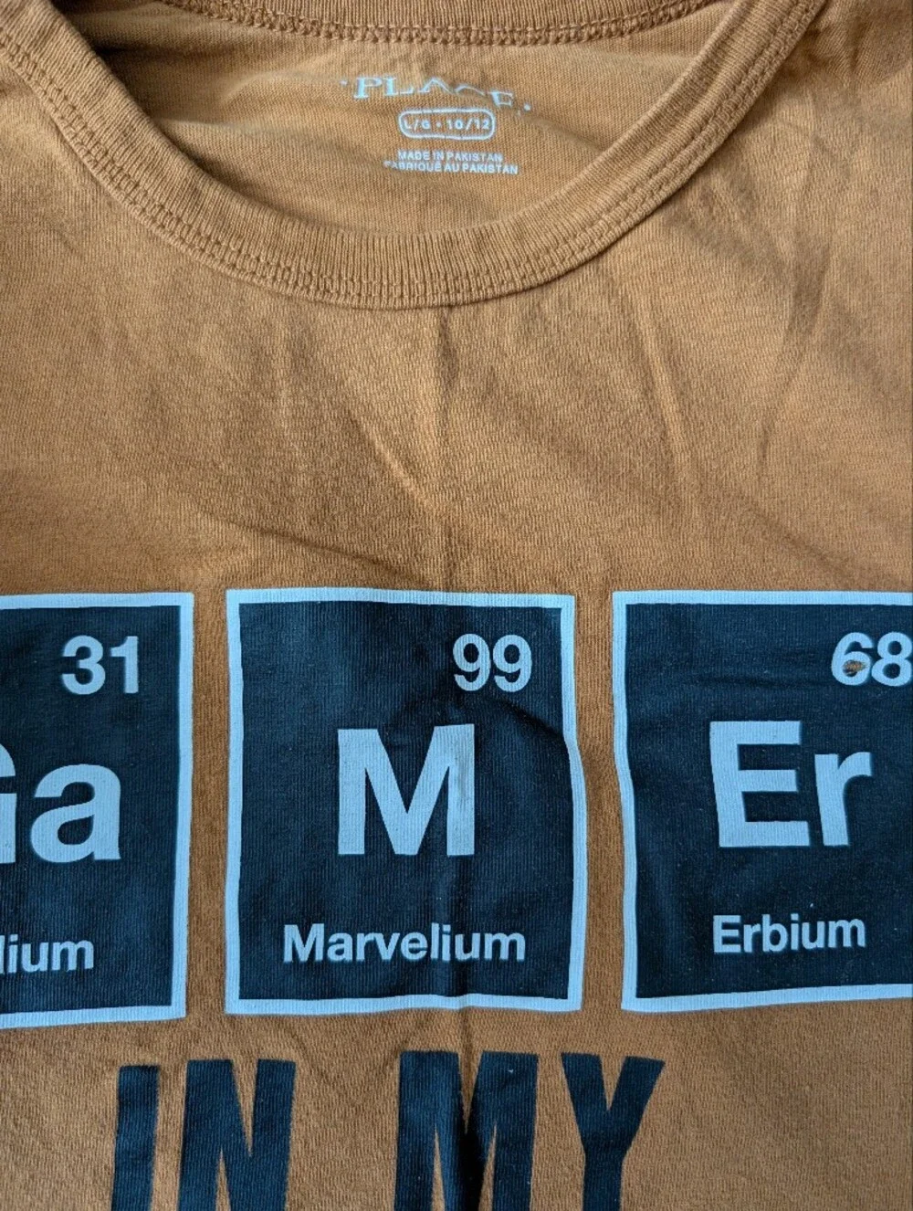 The Children's Place Brown 'Gamer In My Element' Long Sleeve Tee